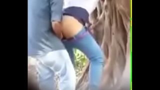 fuck my girl friend in public park from behind with audio