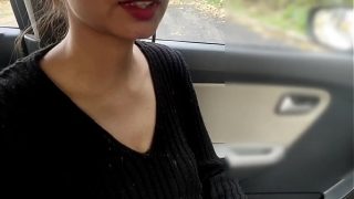Fucking my gf outdoor risky public sex with ex bf