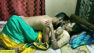 Gorgeous Nepali Bhabhi hot fuck with young escort men