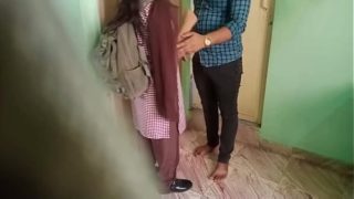 Hindi Telugu College Girl Cheating Sex With Neighbor Guy