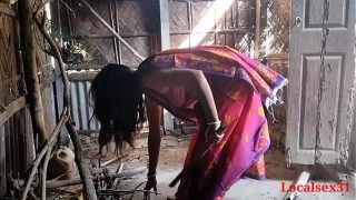 Indian Dehati hottie girlfriend doggy style Fucked pussy In outdoor