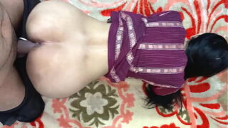 Indian Desi Bhabhi Doggystyle Fucked Pussy And Ass By Devor