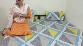 Indian Desi Sister fucking by brother with clear dirty talk