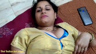 Indian housewife get fucked by her hubby at home amateur sex video