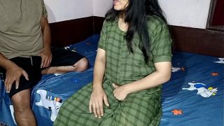 Indian Punjabi hot sexy big boobs aunty sex with nephew porn video