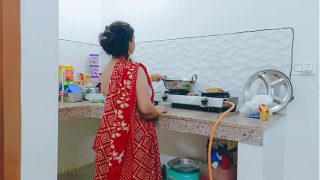 Step Sister and Brother XXXX blue film in kitchen desi blue sex