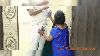 Telugu auntie pussy and ass fuck with electrician in clear hindi audio