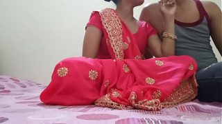 Telugu married hot girl was fucking on dogy style position with xxx bf