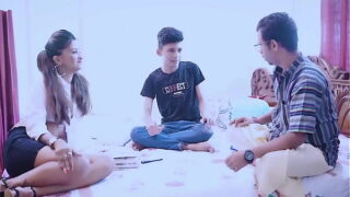 Telugu Village Sexy Callgirl With Two Horny Clients Sex Video